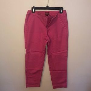 Pink business pants